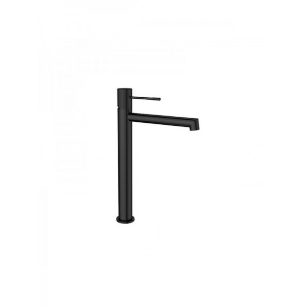 Orabella Terra Αναμεικτική Μπαταρία Νιπτήρα Ψηλή Black Mat 10185