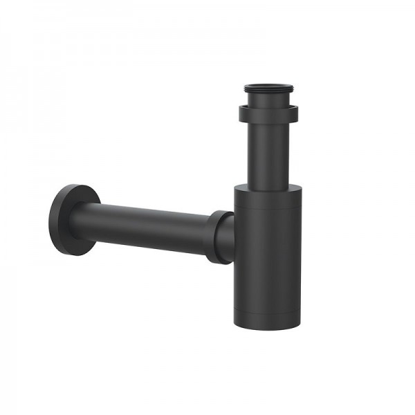 Orabella Ορειχάλκινο Σιφόνι Νιπτήρα Black Matt 15268