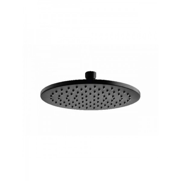 Moon Diva 45103MB Στρογγυλή Κεφαλή Ντουζ 20cm black
