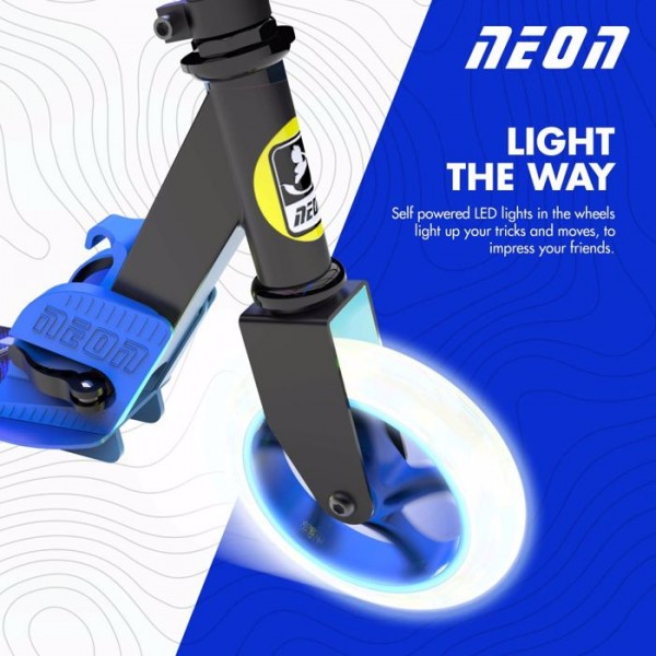 Scooter Πατίνι Yvolution Neon Apex 145 - Μπλε 53.NS39B4