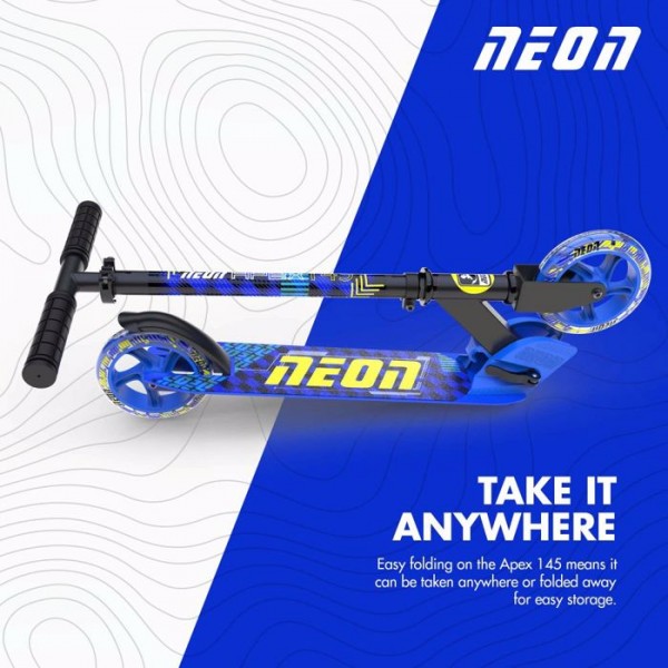 Scooter Πατίνι Yvolution Neon Apex 145 - Μπλε 53.NS39B4