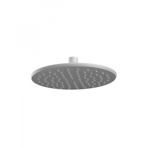 Karag R Στρογγυλή Κεφαλή Ντουζ 20cm H13801 BIANCO