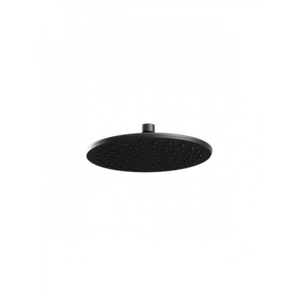 Karag R Στρογγυλή Κεφαλή Ντουζ 20cm H13801 NERO