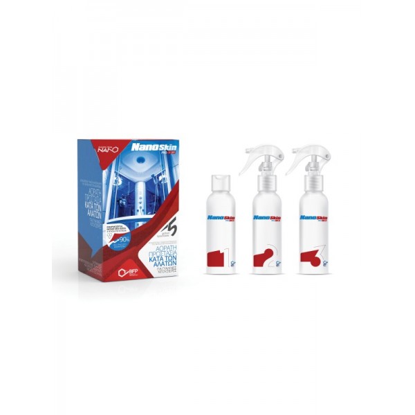 BFP Hellas Nano-Skin Pro Καθαριστικό Spray Μπάνιου 3x65ml