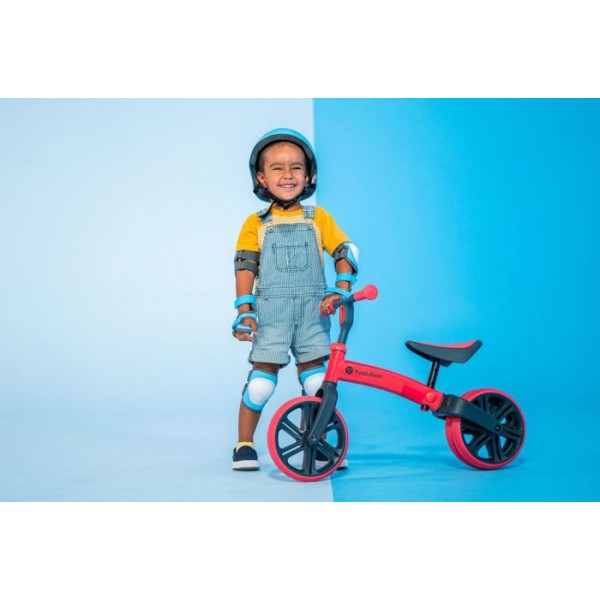 Yvolution Velo Junior New Ποδήλατο Ισορροπίας - Κόκκινο  53.YT16R2