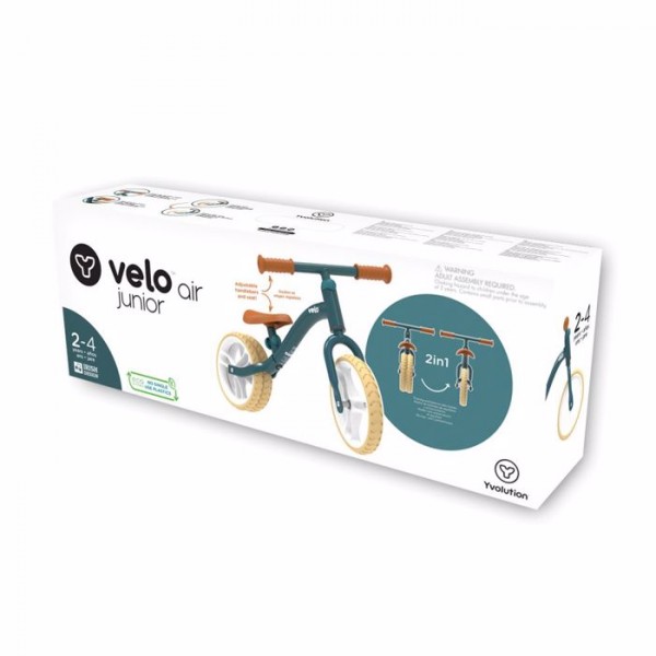 Yvolution Velo Junior 2021 Ποδήλατο Ισορροπίας - Πράσινο 53.YT30G4