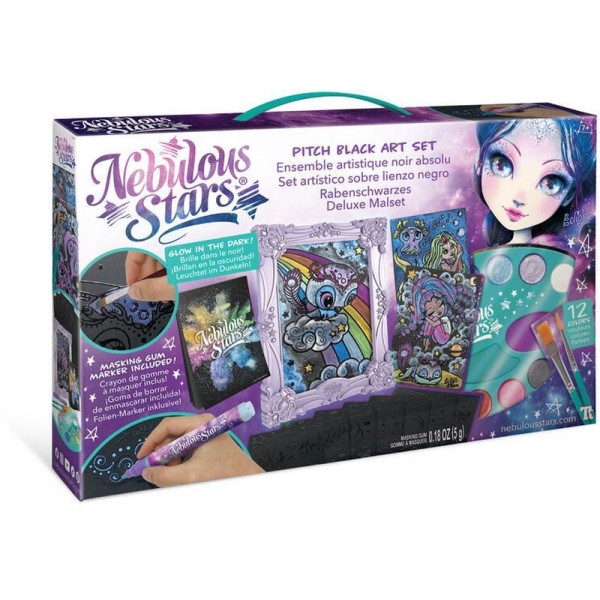 Nebulous Stars Pitch Black Art Set (11207)