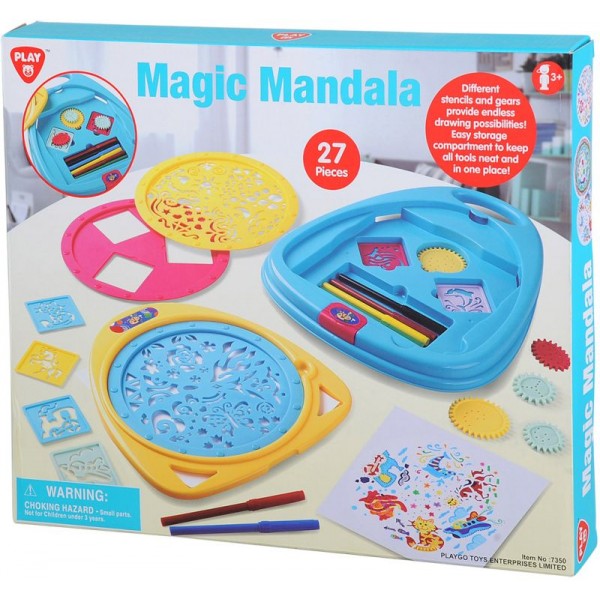 Playgo Σετ Ζωγραφικής Mandala (7350)