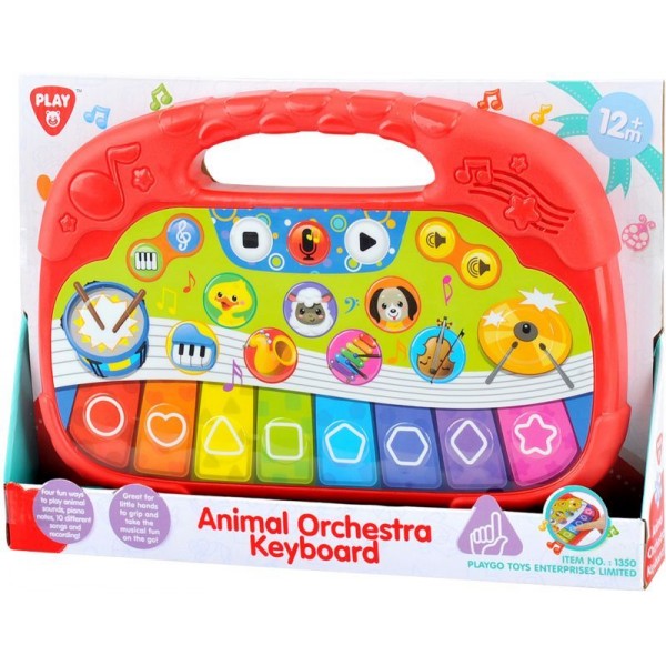 Playgo Πιάνο Animal Orchestra B/O (1350)