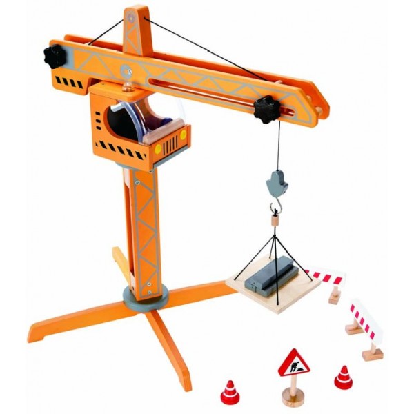 Hape Crane Lift  - Μεγάλος Ανυψωτικός Γερανός - 10τεμ. (E3011)