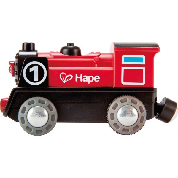 Hape Railway Ατμομηχανή No1 Τρενάκι από Ξύλο για 3+ Ετών.(E3703) 