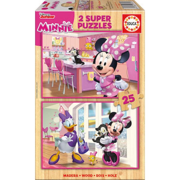 Παζλ 2Χ25 MINNIE ΞΥΛΙΝΟ 17625