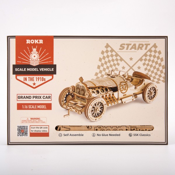 3D Παζλ Κατασκευή ROBOTIME  Grand Prix Car MC401