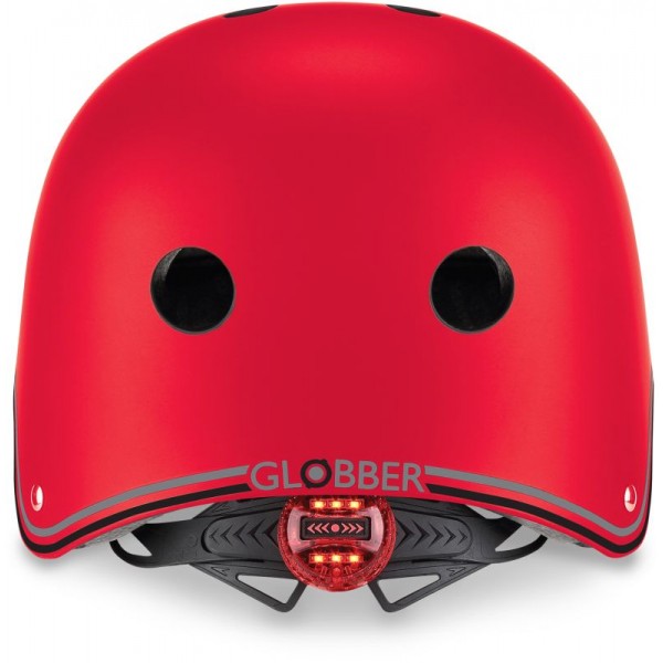 Κράνος Globber Helmet Primo Lights - Red : XS/S (48-53cm) (505-102)