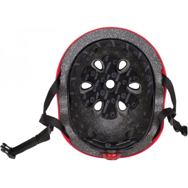 Κράνος Globber Helmet Primo Lights - Red : XS/S (48-53cm) (505-102)