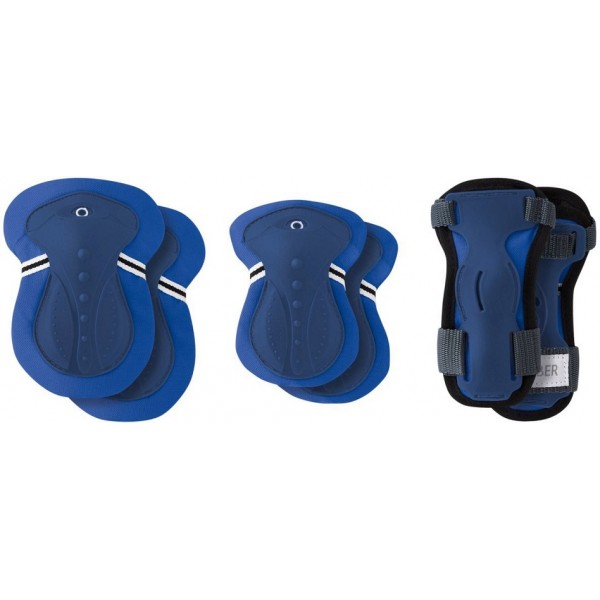 Globber Protective Set - Navy Blue -XS RANGE B (25-50KG) (541-300) 