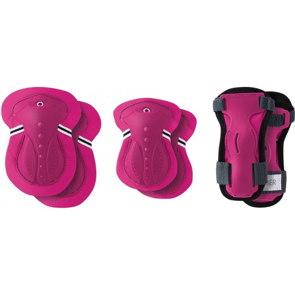 Globber Protective Set - Fucksia-XS RANGE B (25-50KG) (541-310) 