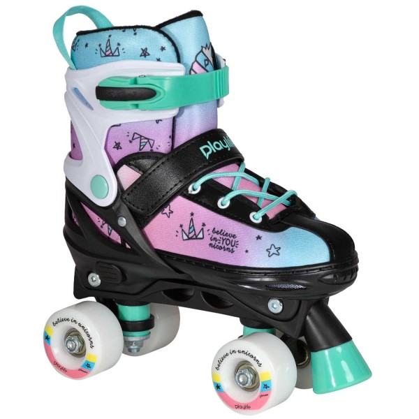 Rollers αυξομειούμενα Skates - Quads Playlife Unicorn,  19.880330