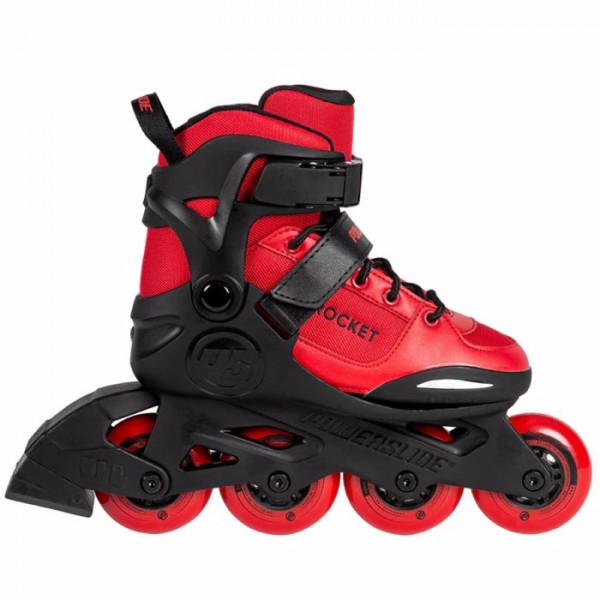 POWERSLIDE Rocket Red Rollers Αυξομειούμενα Πατίνια - Μαύρο/Κόκκινο 19.940676
