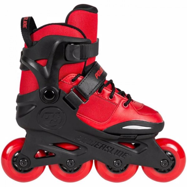 POWERSLIDE Rocket Red Rollers Αυξομειούμενα Πατίνια - Μαύρο/Κόκκινο 19.940676
