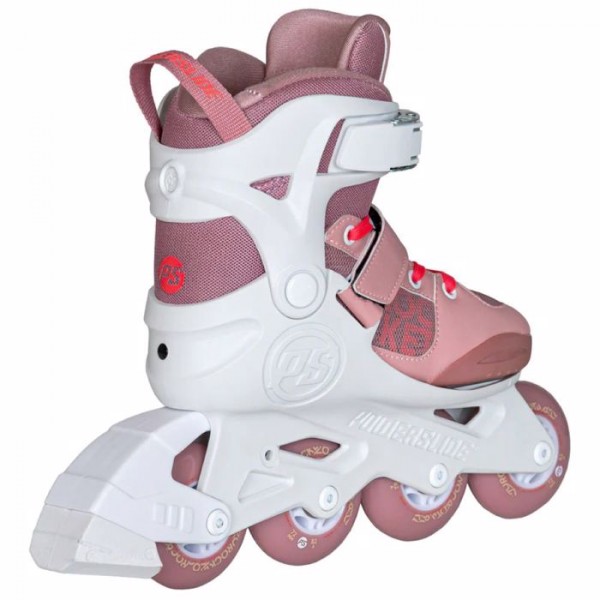 POWERSLIDE Rocket Pale Mauve Rollers Αυξομειούμενα Πατίνια - Λευκό/Ροζ 19.940712