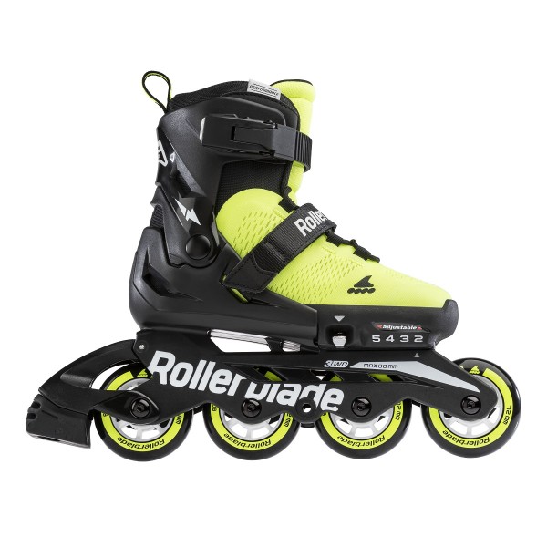 Rollers Αυξομειούμενα πατίνια Microblade SE 2021, black/yellow  43.071020