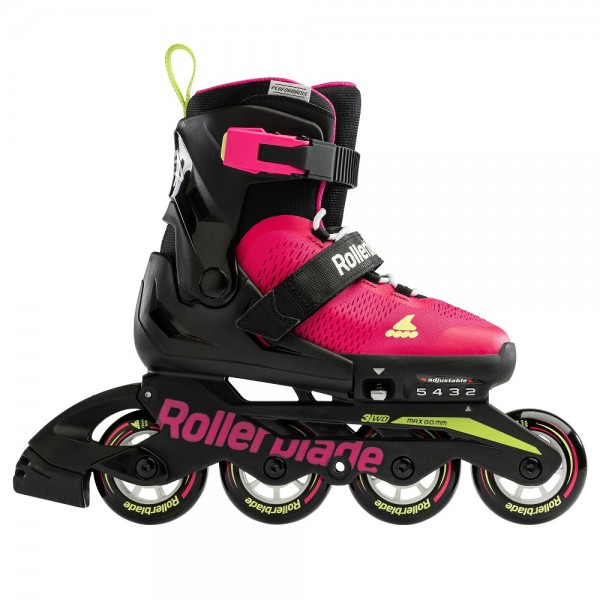 Rollers Αυξομειούμενα Inline Skates Rollerblade Microblade Pink/Light Green 43.072219/PN/GR