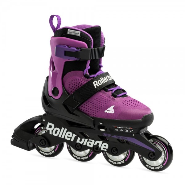 Rollers Αυξομειούμενα Inline Skates Rollerblade Microblade Purple/Black 43.072219/PUR/BL