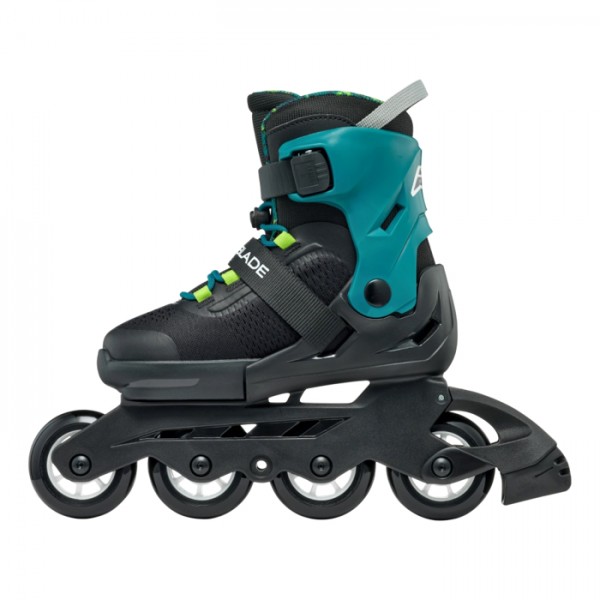 Rollers Αυξομειούμενα Πατίνια Inline Skates Rollerblade Microblade XT Black/Petrol 43.075152/BL/PGR
