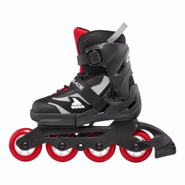 Rollers Αυξομειούμενα Πατίνια Inline Skates Rollerblade Microblade Μαύρο/Κόκκινο 43.075153/BL/RD