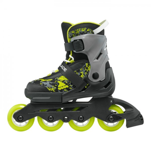 Rollers Αυξομειούμενα Πατίνια Inline Skates Rollerblade Microblade SL Black/Lime 43.075154/BL/LIME
