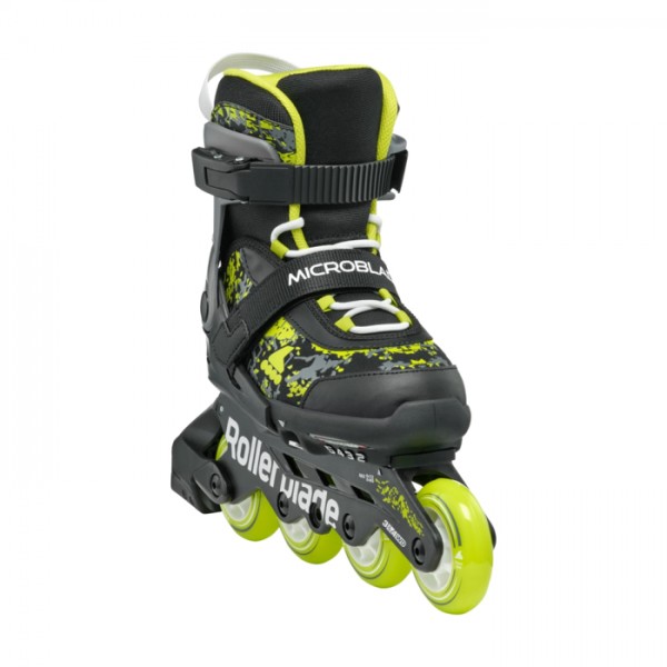 Rollers Αυξομειούμενα Πατίνια Inline Skates Rollerblade Microblade SL Black/Lime 43.075154/BL/LIME