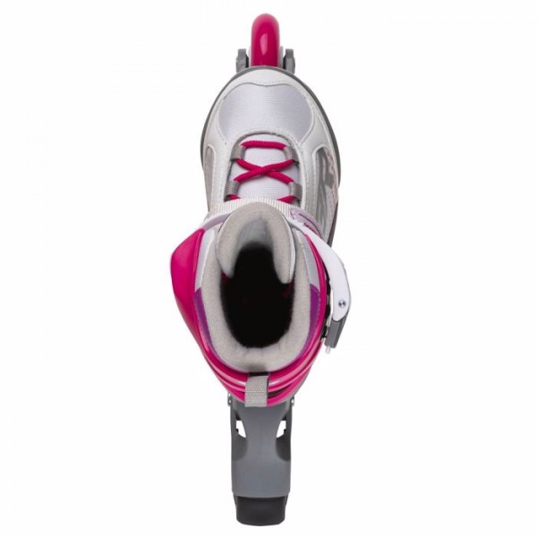 Rollers Αυξομειούμενα Inline Skates Rollerblade BLADE RUNNER Phoenix G Πατίνια - Λευκό/Φούξια 43.0T1011