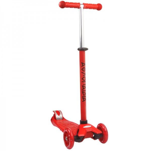 Scooter Πατίνι Αθλοπαιδιά Πολυμορφικό 3σε1, Κόκκινο 002.61212
