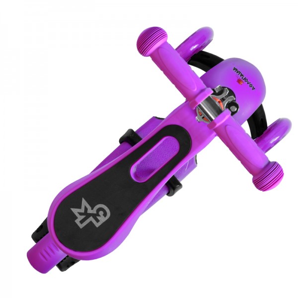 Scooter Πατίνι παιδικό 3τροχο 3σε1, μωβ 002.61211/PU