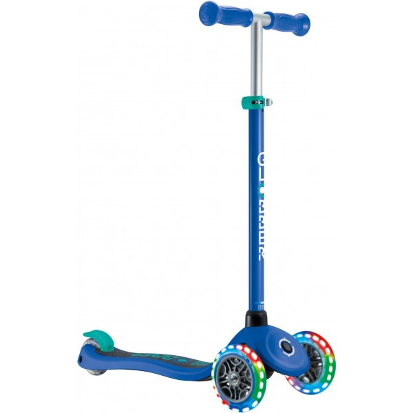 Scooter Πατίνι Globber Primo Lights V2 - Navy Blue (423-600-4)