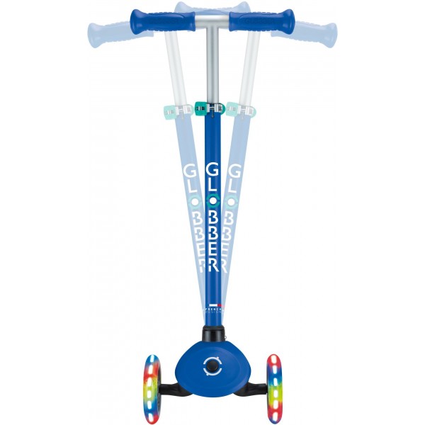 Scooter Πατίνι Globber Primo Lights V2 - Navy Blue (423-600-4)