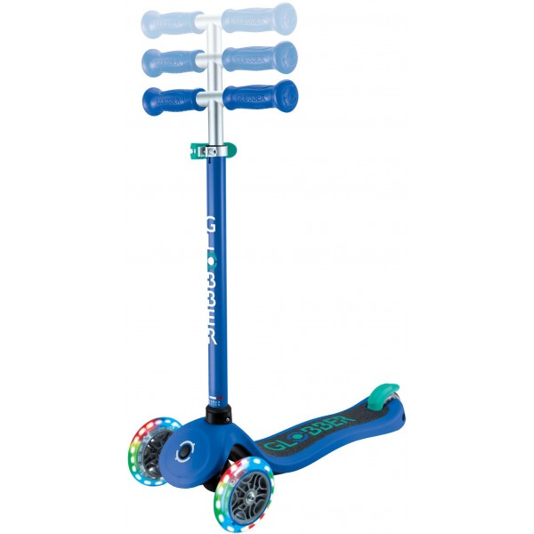 Scooter Πατίνι Globber Primo Lights V2 - Navy Blue (423-600-4)