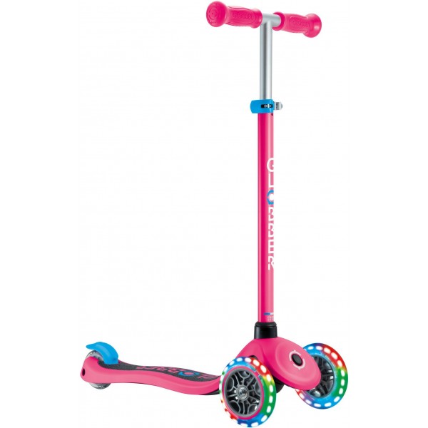 Scooter Πατίνι Globber Primo Lights V2 - Fuchsia (423-610-4)