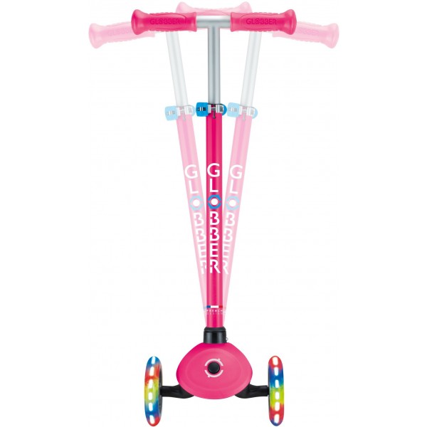 Scooter Πατίνι Globber Primo Lights V2 - Fuchsia (423-610-4)