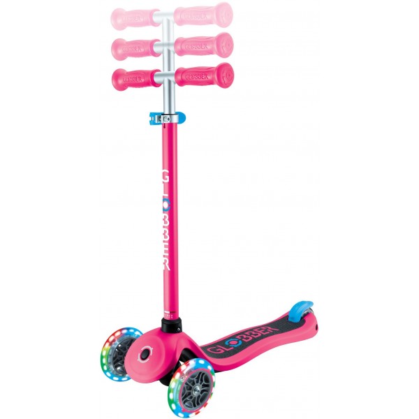 Scooter Πατίνι Globber Primo Lights V2 - Fuchsia (423-610-4)
