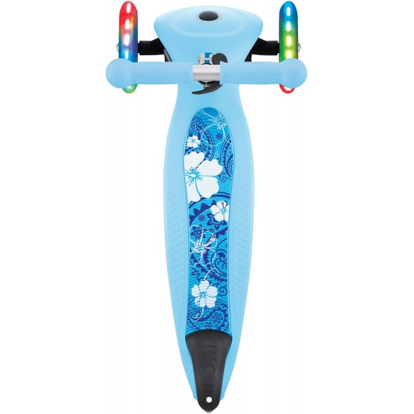 Scooter Πατίνι Junior Foldable Fantasy Lights Flowers Pastel Blue (433-200)