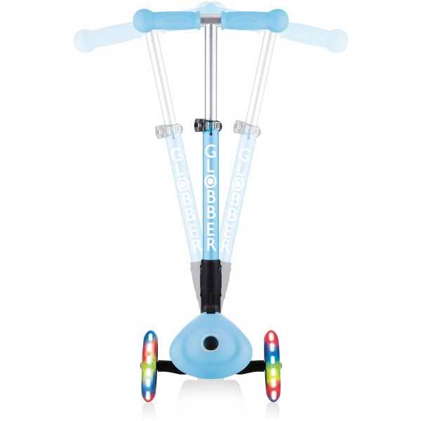 Scooter Πατίνι Junior Foldable Fantasy Lights Flowers Pastel Blue (433-200)