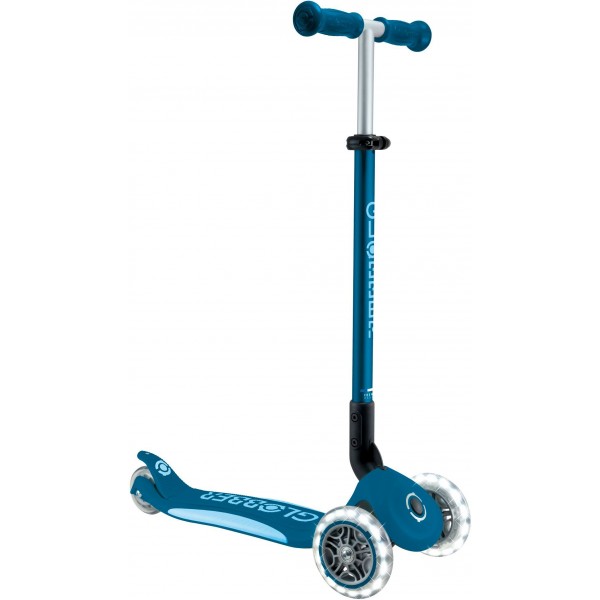 Globber Scooter Elite Lights V2 Petrol Blue (439-601-3)