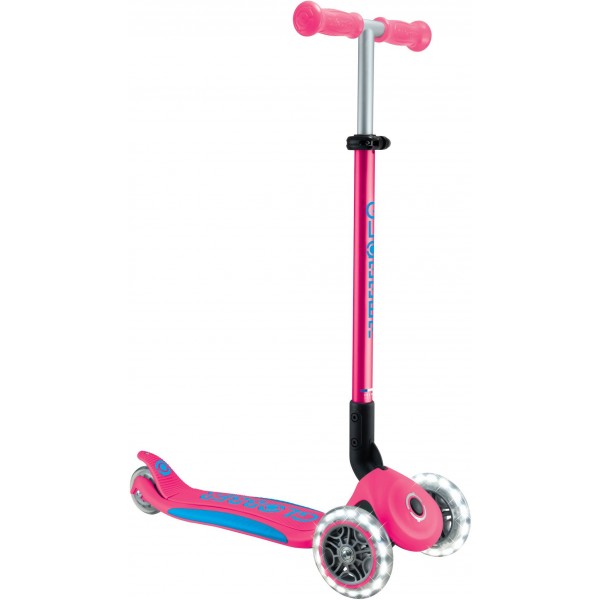 Globber Scooter Elite Lights V2 Fuchsia (439-610-3)