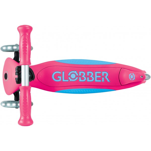 Globber Scooter Elite Lights V2 Fuchsia (439-610-3)