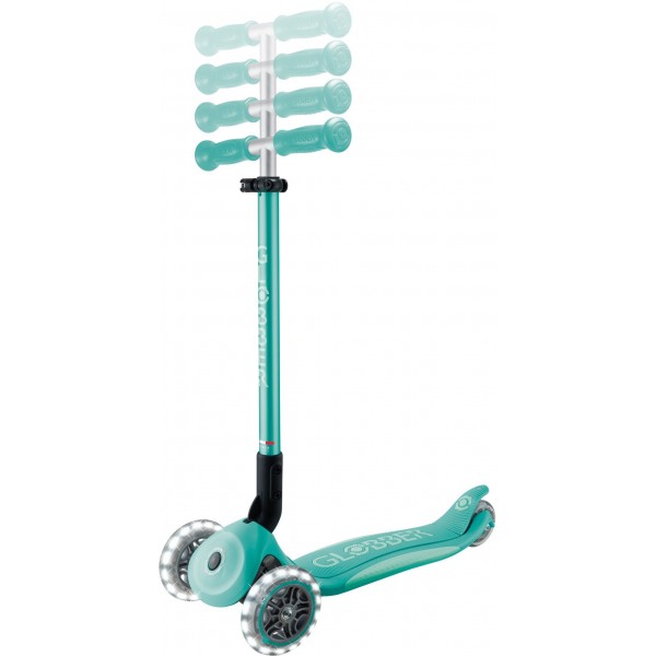 Globber Scooter Elite Lights V2 Dark Mint (439-706-3)