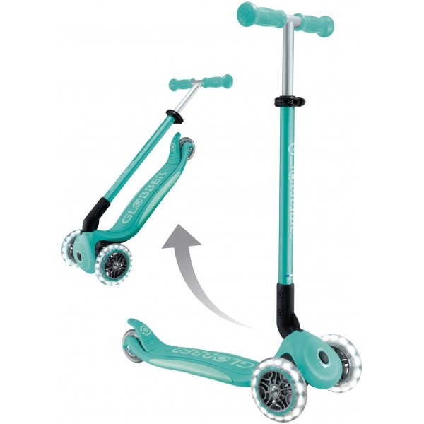 Globber Scooter Elite Lights V2 Dark Mint (439-706-3)