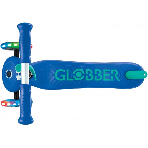 Globber Scooter Primo Plus Lights Navy Blue (442-600-4)