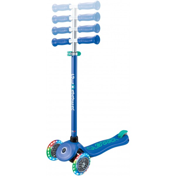 Globber Scooter Primo Plus Lights Navy Blue (442-600-4)
